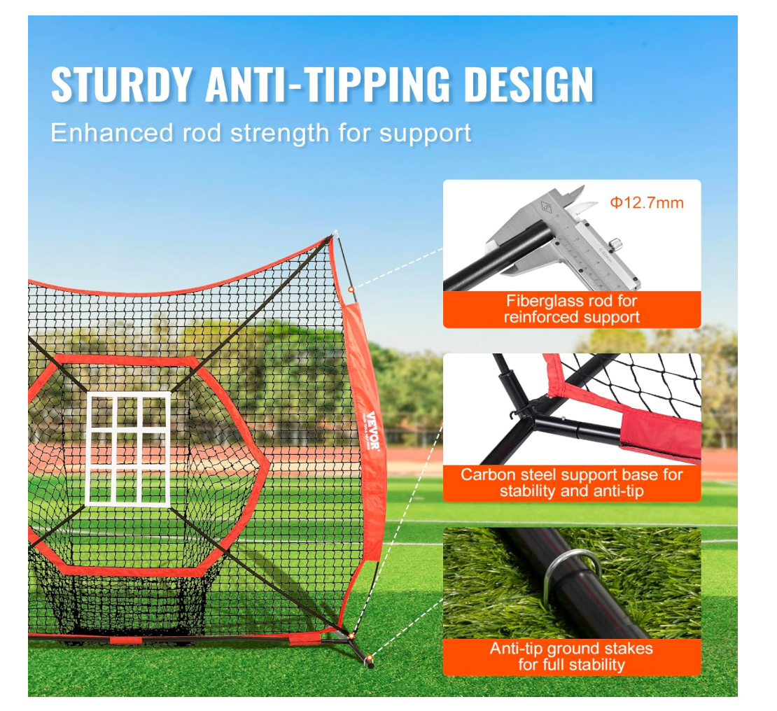 Portable Disc Golf Practice Net