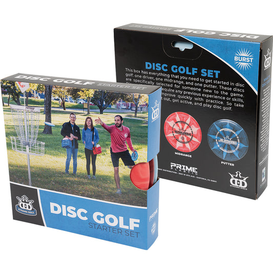 Prime Burst Disc Golf Starter Set